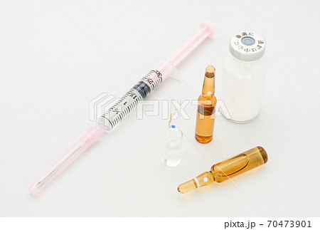 新型コロナウィルスのワクチンイメージ 70473901