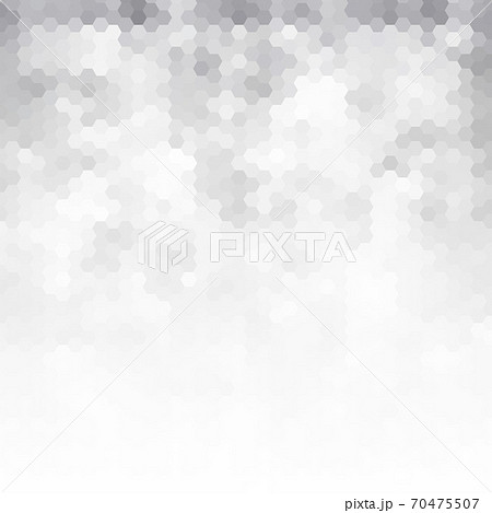 Vector Abstract science Background. Hexagon gray geometric design. EPS 10. 70475507