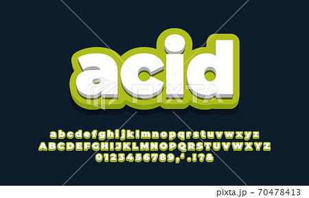 soft green with white modern 3d font effect or text styles design soft green with white modern 3d font effect or text styles design 70478413