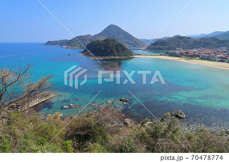 島根県松江市美保関町北浦の海 島根県松江市美保関町北浦の海 70478774