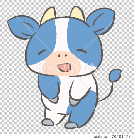 Illustration Of A Loose Cow Smiley Stock Illustration