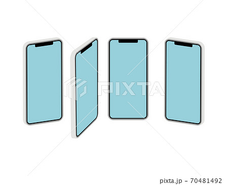 スマートフォンのベクターイラスト 70481492