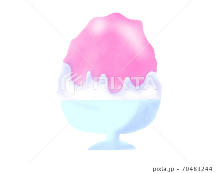 かき氷(主線なし) 70483244