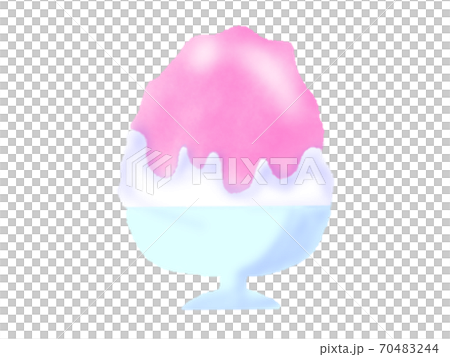 かき氷(主線なし) 70483244