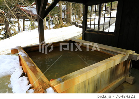 奥飛騨温泉郷　足湯 70484223