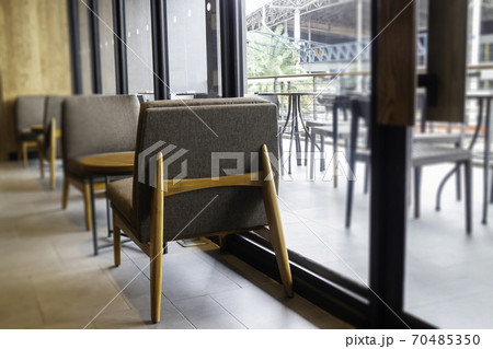Interior of a small cafe Interior of a small cafe 70485350