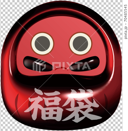 幸運袋，吉祥的紅色佛法封蠟狀標記，透明背景 70485545