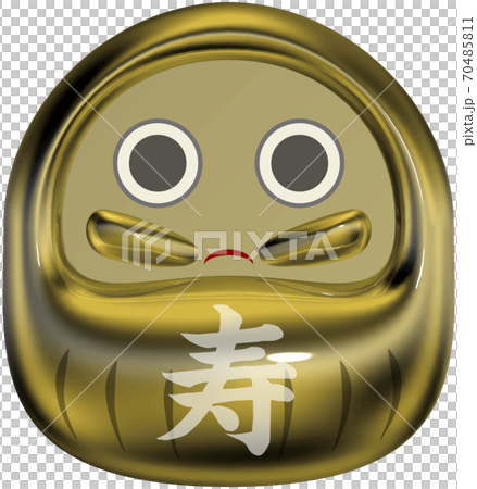 透明背景的吉祥金色佛法封蠟狀標記 透明背景的吉祥金色佛法封蠟狀標記 70485811