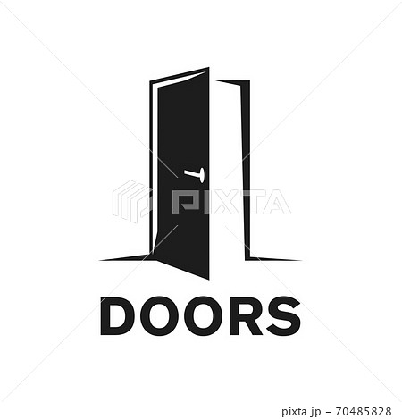 Vector logo of a door store, construction Vector logo of a door store, construction 70485828