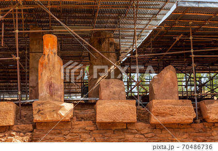Ruins of the Grat Beal Gebri temple of Yeha, Ethiopia, Africa Ruins of the Grat Beal Gebri temple of Yeha, Ethiopia, Africa 70486736