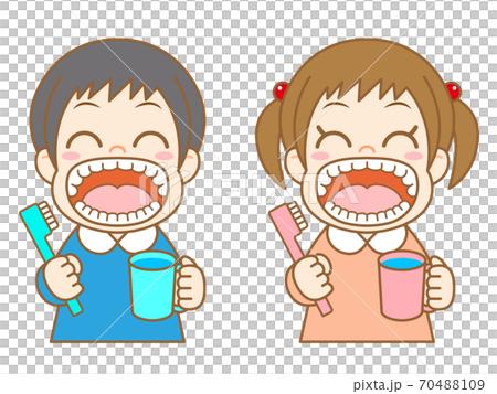 兒童刷牙 70488109