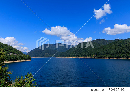岐阜・飛騨・夏の御母衣ダム 岐阜・飛騨・夏の御母衣ダム 70492494