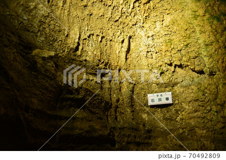 飛騨大鍾乳洞の石灰華 70492809