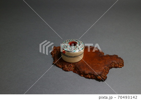 色絵 水滴 文房書道具 骨董品 色絵 水滴 文房書道具 骨董品 70493142
