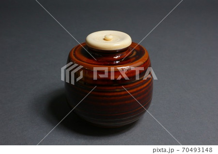 飴釉 茶入 茶道具 骨董品 70493148