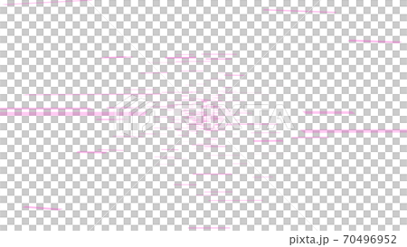 CGライン　ランダムに広がる複数の線の背景素材 70496952