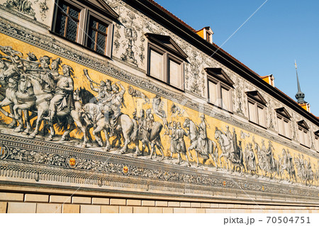 Procession of Princes(Furstenzug) in Dresden, Germany 70504751