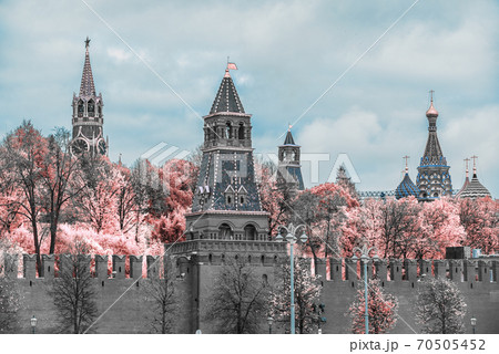Infrared photo. Kremlin 70505452