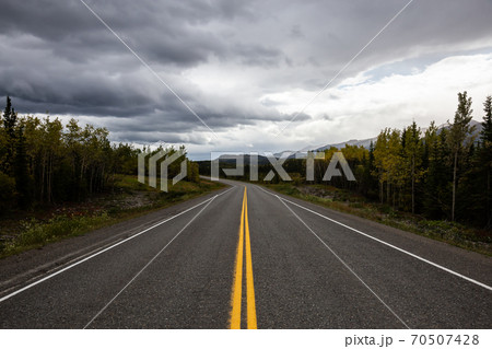 Scenic Road in Canada Scenic Road in Canada 70507428