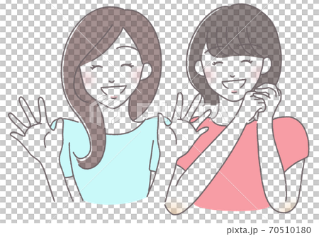 令人印象深刻的女性二重奏 70510180