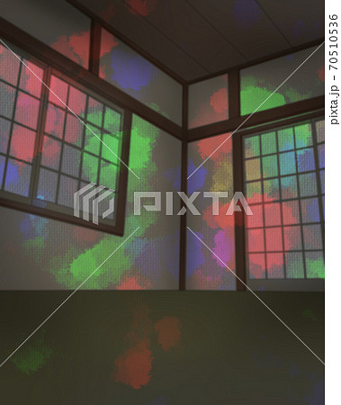 不気味な和室 70510536