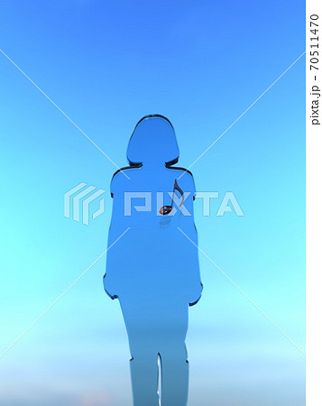 希望　人は誰でも心の歌を持っている　3DCGイラスト 70511470