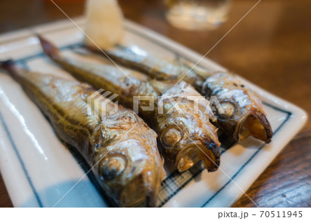 ハタハタの干物 ハタハタの干物 70511945
