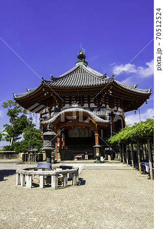 興福寺 南円堂 奈良県奈良市の写真素材
