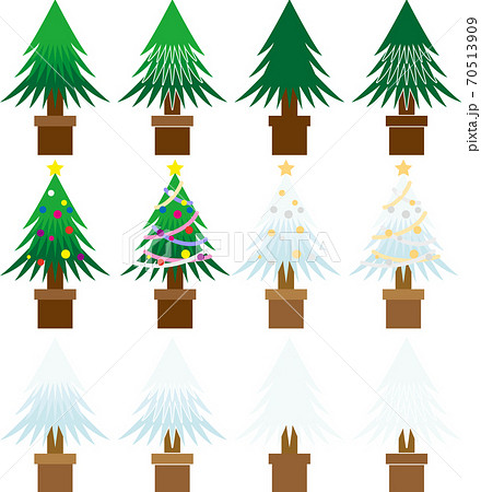 クリスマスツリー 70513909