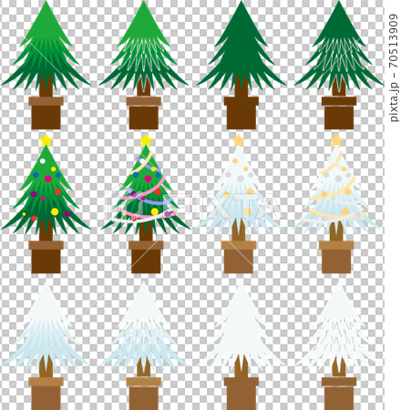クリスマスツリー 70513909