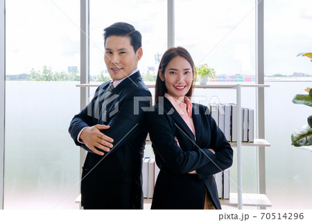 boss and secretary 70514296