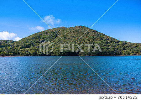 県立赤城公園 地蔵岳 赤城神社境内からの景色 初秋の風景 県立赤城公園 地蔵岳 赤城神社境内からの景色 初秋の風景 70514525
