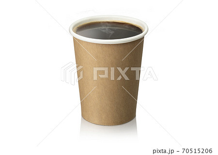 紙コップに入ったコーヒー 紙コップに入ったコーヒー 70515206