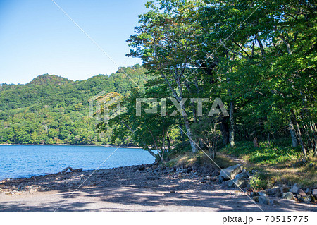 県立赤城公園 赤城神社境内付近からの景色 初秋の風景 県立赤城公園 赤城神社境内付近からの景色 初秋の風景 70515775