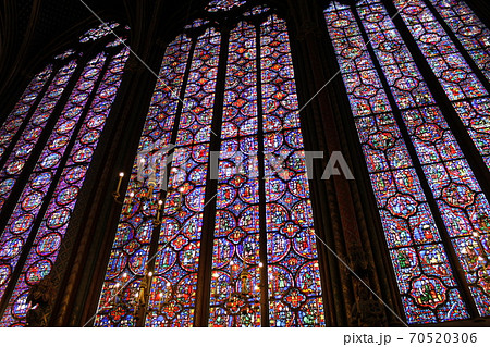 一面ステンドグラス 70520306