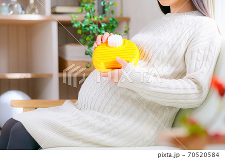 湯たんぽ　妊婦　 70520584