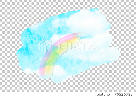 背景材料天空彩虹紋理 70520783