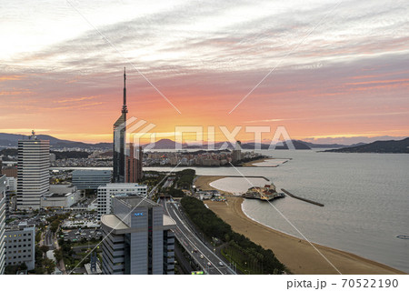 ヒルトン福岡からの夜景 70522190