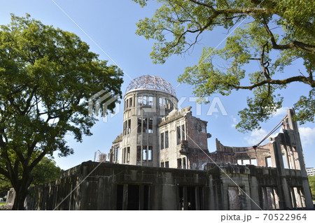 【広島県】世界遺産・原爆ドーム 70522964