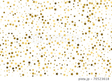 Seamless golden star pattern. Vector 70523618