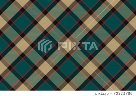 Tartan plaid pattern in green. Print fabric texture seamless. Check vector background. Tartan plaid pattern in green. Print fabric texture seamless. Check vector background. 70523786