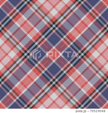 Plaid pattern seamless. Check fabric texture. Stripe square background. Vector textile design. Plaid pattern seamless. Check fabric texture. Stripe square background. Vector textile design. 70524048
