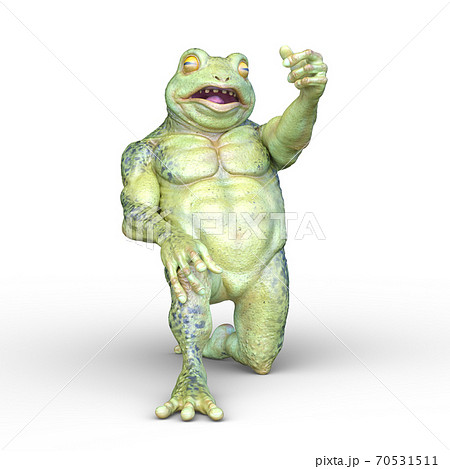 カエル人間のイラスト素材 [70531511] - PIXTA