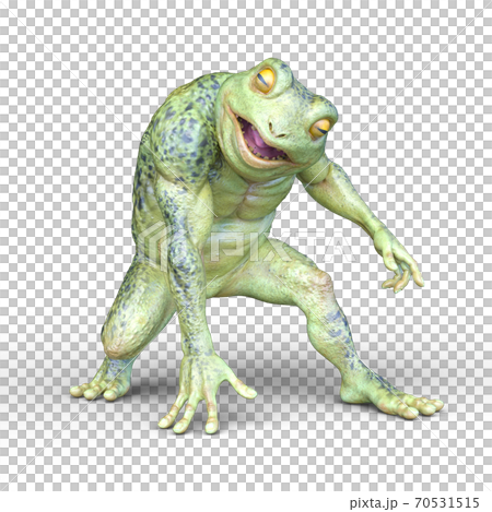 Frog human - Stock Illustration [70531515] - PIXTA