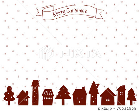 クリスマスの背景イラスト(赤) クリスマスの背景イラスト(赤) 70531958