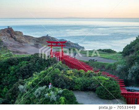【山口】早朝の元乃隅神社 【山口】早朝の元乃隅神社 70533449