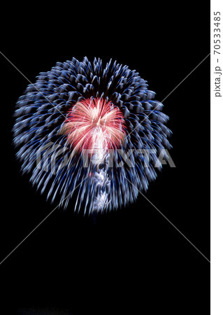 【秋田県】大曲の花火。全国花火競技大会。日本一の花火大会。 【秋田県】大曲の花火。全国花火競技大会。日本一の花火大会。 70533485