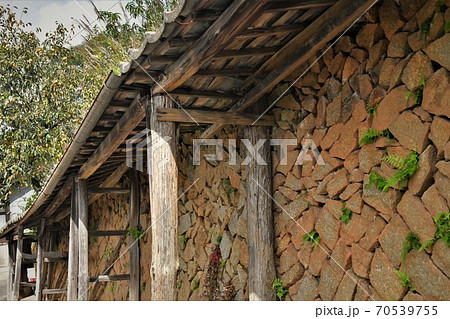 山里の干し柿用(吊し柿）建物 70539755
