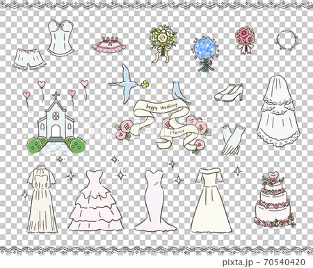 Wedding items 70540420