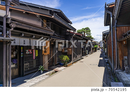飛騨高山古い町並 三町伝統的建造物群保存地区 飛騨高山古い町並 三町伝統的建造物群保存地区 の写真素材